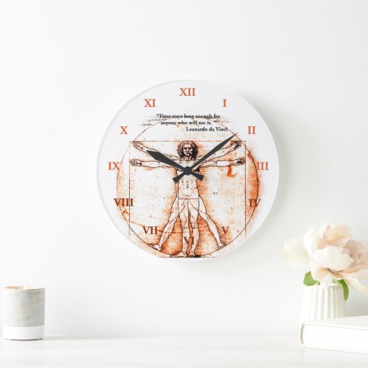 Leonardo da Vinci Clock Grote Klok (Huis)