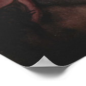 Leonardo Da Vinci - Dame met een Ermine Poster (Hoek)