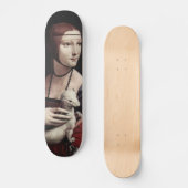 Leonardo Da Vinci - Dame met een Ermine Skateboard (Voorkant)
