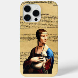 Leonardo da Vinci Dame met Ermine iPhone 15 Pro Max Hoesje