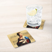 Leonardo da Vinci Dame met Ermine Kartonnen Onderzetters (Insitu)