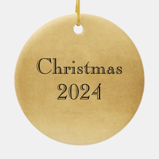 Leonardo da Vinci Dame met Ermine Keramisch Ornament (Achterkant)