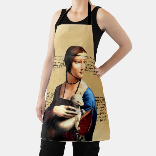 Leonardo da Vinci Dame met Ermine Schort (Insitu)