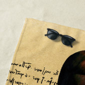 Leonardo da Vinci Dame met Ermine Strandlaken (In situ)