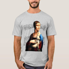Leonardo da Vinci Dame met Ermine T-shirt