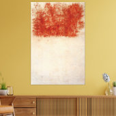 Leonardo da Vinci - Een bos van bomen (1508) Canvas Afdruk (Insitu (Woonkamer))