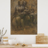 Leonardo da Vinci Fine Art Poster (Keuken)