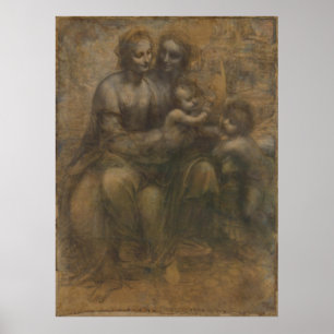 Leonardo da Vinci Fine Art Poster