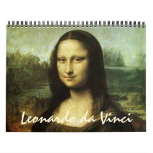 Leonardo da Vinci Fine Art Schilderijen en Schetse Kalender