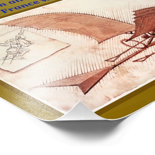 Leonardo Da Vinci Foto Afdruk (Hoek)