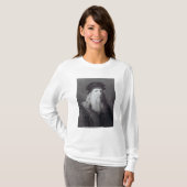 Leonardo da Vinci, gegraveerd door Raphael T-shirt (Voorkant volledig)