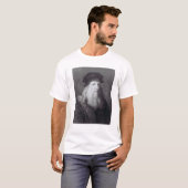 Leonardo da Vinci, gegraveerd door Raphael T-shirt (Voorkant volledig)