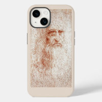 Leonardo da Vinci Genius Sketch iPhone Hoesje