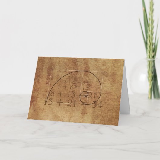 Leonardo da Vinci. Golden Ratio. De gulden snede Feestdagen Kaart (Voorkant)