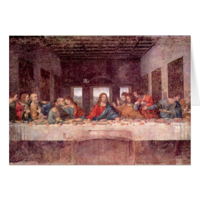 Leonardo da Vinci - Het laatste eten (Voorkant Horizontaal)