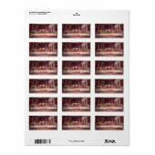 Leonardo da Vinci - Het laatste eten Etiket (Full Sheet)