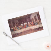 Leonardo da Vinci - Het laatste eten Rechthoekige Sticker (Envelop)