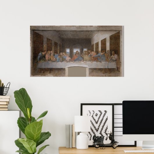 Leonardo da Vinci het laatste superPoster Poster (Thuiskantoor)