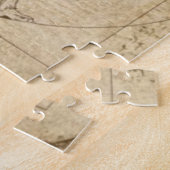 Leonardo da Vinci Het Man van Vitruvian Legpuzzel (Zijkant)