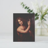 Leonardo da Vinci Hl. Johannes der T?ufer 1513-151 Briefkaart (Staand voorkant)