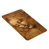 Leonardo da Vinci hoofd van een vrouw Magneet (Rechterzijde)