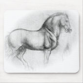 Leonardo Da Vinci Horse mousepad Muismat (Voorkant)