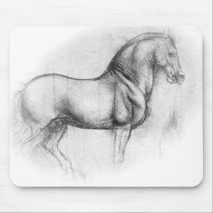 Leonardo Da Vinci Horse mousepad Muismat