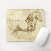 Leonardo Da Vinci Horse Muismat (Met muis)