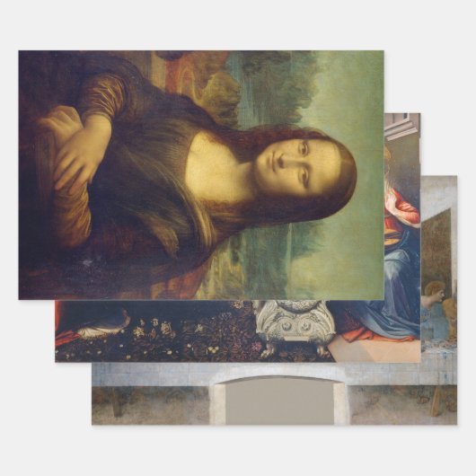 Leonardo da Vinci Inpakpapier Vel (Set)