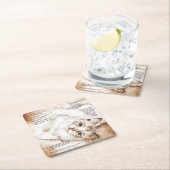 Leonardo da Vinci kat schets onderzetter (Insitu)