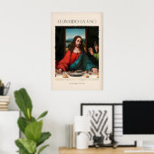 Leonardo da Vinci Kunstprint - Het Laatste Avondma Poster (Thuiskantoor)
