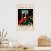 Leonardo da Vinci Kunstprint - Het Laatste Avondma Poster (Keuken)
