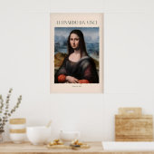 Leonardo da Vinci Kunstprint - Mona Lisa503 Iconis Poster (Keuken)