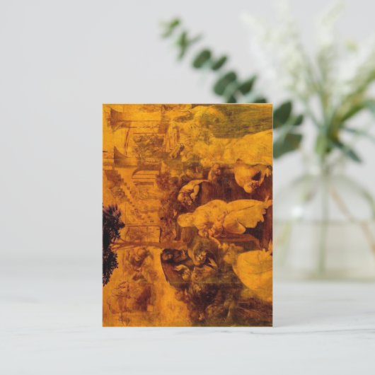 Leonardo da Vinci :    :    L     Briefkaart (Staand voorkant)