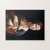 Leonardo Da Vinci Lady met een Ermine Puzzle Legpuzzel (Horizontaal)