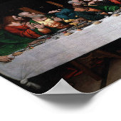 Leonardo da Vinci - Last Supper Renaissance Art Poster (Hoek)