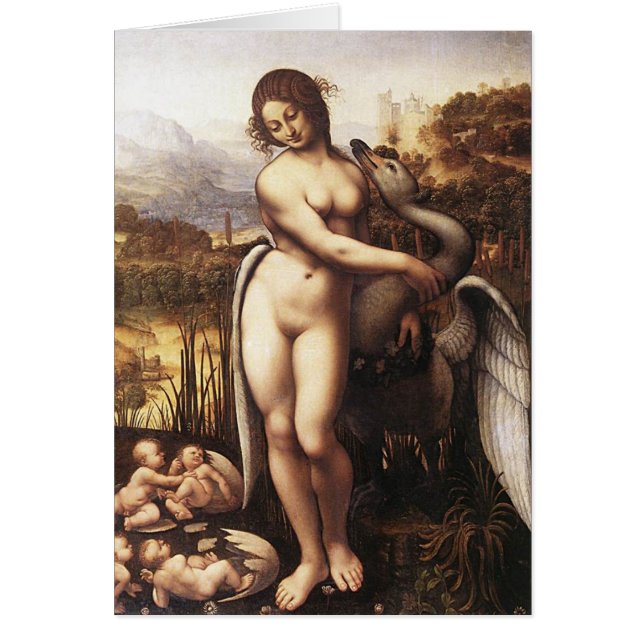 Leonardo Da Vinci - Leda en de Swan (Voorkant)