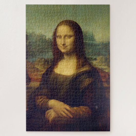 Leonardo Da Vinci - Lisa del Giocondo Legpuzzel (Verticaal)