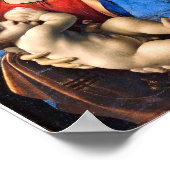 Leonardo da Vinci - Madonna en het kind Poster (Hoek)