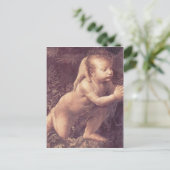 Leonardo da Vinci Madonna in der Felsengrotte, Sze Briefkaart (Staand voorkant)