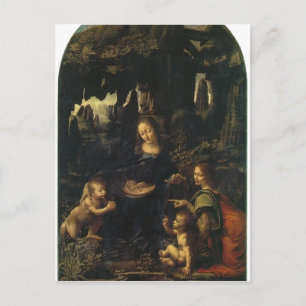 Leonardo da Vinci Madonna in der Felsengrotte, Sze Briefkaart