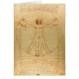 Leonardo da Vinci, Man van Vitruvius, gulden snede
