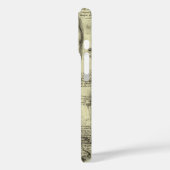 Leonardo da Vinci  Menselijke Anatomie Larynxbeen Case-Mate iPhone Case (Achterkant / Links)