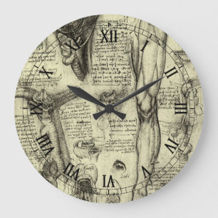 Leonardo da Vinci  Menselijke Anatomie Larynxbeen Grote Klok