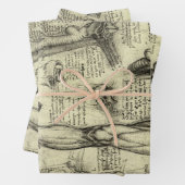 Leonardo da Vinci  Menselijke Anatomie Larynxbeen Inpakpapier Vel (In situ)