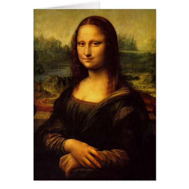 Leonardo da Vinci, Mona Lisa (Voorkant)