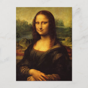 Leonardo da Vinci, Mona Lisa Briefkaart