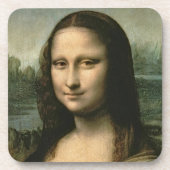 Leonardo da Vinci | Mona Lisa, c.1503-6 Bier Onderzetter (Voorkant)