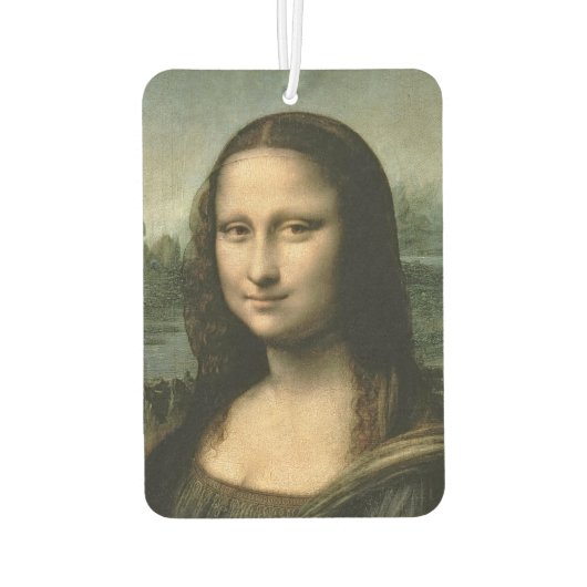 Leonardo da Vinci | Mona Lisa, c.1503-6 Luchtverfrisser (Achterkant)