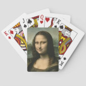 Leonardo da Vinci | Mona Lisa, c.1503-6 Pokerkaarten (Achterkant)